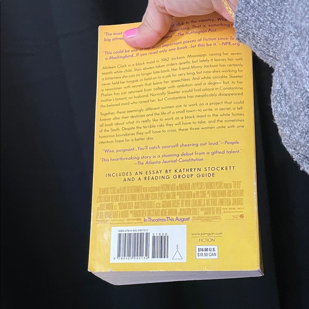 The Help Paperback USED Book - Picture 4 of 9